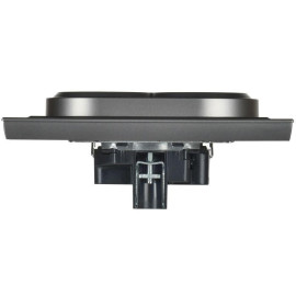 Розетка 2-м СП BRITE РС12-3-БрС 16А в сборе с заземл. без защ. шторок сталь IEK BR-R21-16-K46-F