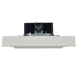 Розетка 2-м СП BRITE РСш12-3-БрБ 16А в сборе с заземл. защ. шторки бел. IEK BR-R24-16-K01-F