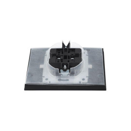 Розетка 2-м СП BRITE РСбш12-3-44-БрЧ 16А в сборе IP44 с крышкой черн. IEK BR-R26-16-44-K02-F