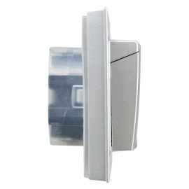 Розетка 2-м СП BRITE РСбш12-3-44-БрА 16А в сборе IP44 с крышкой алюм. IEK BR-R26-16-44-K47-F