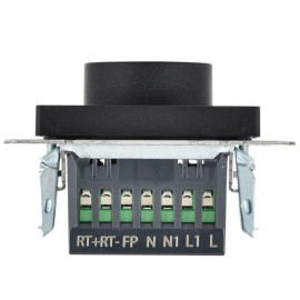 Термостат электронный с индик. BRITE СП IP20 ТС10-1-БрЧ механизм черн. IEK BR-RT11-K02