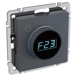 Термостат электронный с индик. BRITE СП IP20 ТС10-1-БрМ механизм маренго IEK BR-RT11-K35