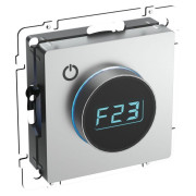 Термостат электронный с индик. BRITE СП IP20 ТС10-1-БрА механизм алюм. IEK BR-RT11-K47