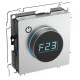 Термостат электронный с индик. BRITE СП IP20 ТС10-1-БрА механизм алюм. IEK BR-RT11-K47