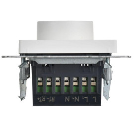 Термостат электронный BRITE СП ТС10-1-БрАБ с индикацией механизм арктич. бел. IEK BR-RT11-K91