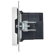 Розетка BRITE РЮ11-1-БрАБ 18Вт USB A+C механизм арктич. бел. IEK BR-U22-018-K91