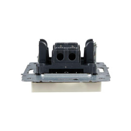 Выключатель 1-кл. СП BRITE ВС10-1-0-БрКр 10А механизм беж. IEK BR-V10-0-10-K10