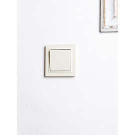 Выключатель 1-кл. СП BRITE ВС10-1-0-БрКр 10А механизм беж. IEK BR-V10-0-10-K10