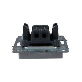 Выключатель 1-кл. СП BRITE ВС10-1-0-БрА 10А механизм алюм. IEK BR-V10-0-10-K47