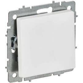Выключатель 1-кл. СП BRITE ВС10-1-0-БрАБ 10А механизм арктич. бел. IEK BR-V10-0-10-K91