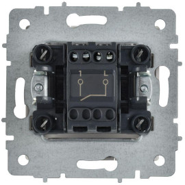 Выключатель 1-кл. СП BRITE ВС10-1-0-БрАБ 10А механизм арктич. бел. IEK BR-V10-0-10-K91