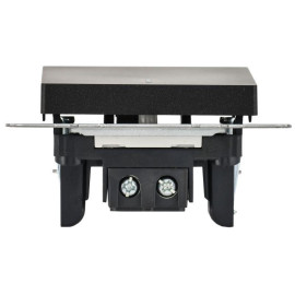 Выключатель 1-кл. СП BRITE ВС10-1-1-БрЧ 10А с индик. механизм черн. IEK BR-V10-1-10-K02