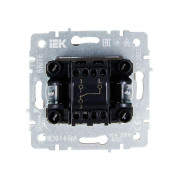 Выключатель проходной 1-кл. СП BRITE ВС10-1-6-БрА 10А механизм алюм. IEK BR-V12-0-10-K47