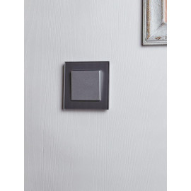 Выключатель проходной 1-кл. СП BRITE ВС10-1-6-БрА 10А механизм алюм. IEK BR-V12-0-10-K47