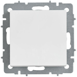 Выключатель проходной 1-кл. СП BRITE ВС10-1-6-БрАБ 10А механизм арктич. бел. IEK BR-V12-0-10-K91