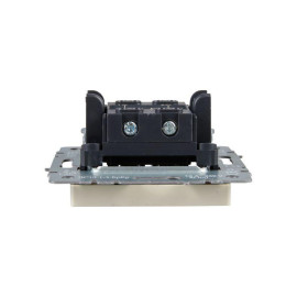 Выключатель перекрестный 1-кл. СП BRITE 10А ВС10-1-3-БрКр механизм беж. IEK BR-V13-0-10-K10