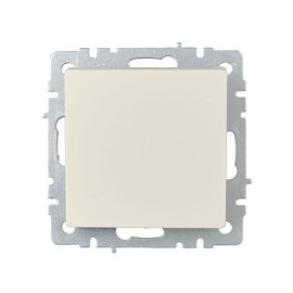 Выключатель 1-кл. СП BRITE ВС10-1-4-БрКр 10А самовозвратн. механизм беж. IEK BR-V14-0-10-K10