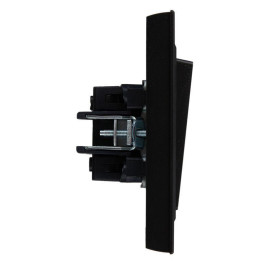 Выключатель 2-кл. СП BRITE ВСР10-2-0-БрЧ 10А в сборе черн. IEK BR-V20-0-10-K02-F