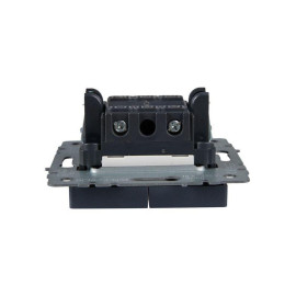 Выключатель 2-кл. СП BRITE ВС10-2-1-БрМ 10А с индик. механизм маренго IEK BR-V20-1-10-K35