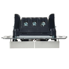 Выключатель проходной 2-кл. СП BRITE ВС10-2-6-БрБ 10А механизм бел. IEK BR-V22-0-10-K01