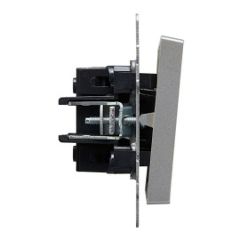 Выключатель 3-кл. СП BRITE ВС10-3-0-БрА 10А механизм алюм. IEK BR-V30-0-10-K47