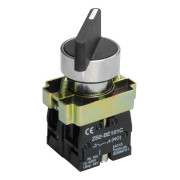 Переключатель LAY5-BJ25 на 2 полож. 1НО+1НЗ черн. I-O дл. ручка KARAT IEK BSW70-BJ-2-K02