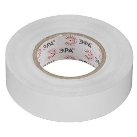 Изолента ПВХ 19ммх20м бел. ЭРА C0036542