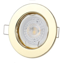 Светильник точечный ST1 GD 50Вт MR16 12В штампован. зол. ЭРА C0043798