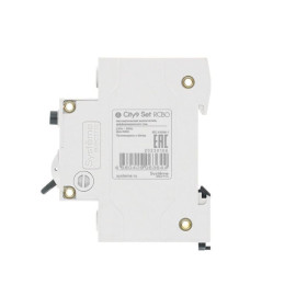 Выключатель автоматический дифференциального тока 2п (1P+N) C 25А 30мА тип AC 4.5кА City9 Set 230В SE C9D34625