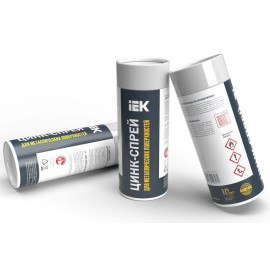 Спрей цинк для метал. поверхностей 400мл IEK CAC11-AP-0400