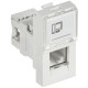 Розетка компьютерная 1-м 1мод. RJ45 кат.5E UTP механизм PRIMER IEK CKK-40D-RI1-K01