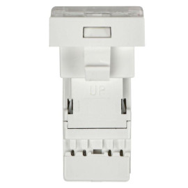 Розетка компьютерная 1-м 1мод. RJ45 кат.5E UTP механизм PRIMER IEK CKK-40D-RI1-K01
