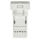 Розетка компьютерная 1-м 1мод. RJ45 кат.5E UTP механизм PRIMER IEK CKK-40D-RI1-K01