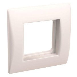 Рамка 1-м 2мод. с суппортом для коробок КМКУ бел. PRIMER IEK CKK-40D-RSK2-K01