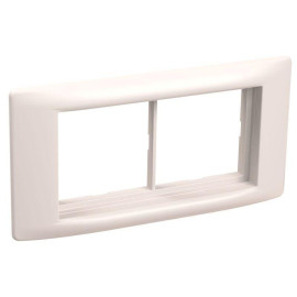 Рамка 4мод. с суппортом бел. 60мм PRIMER IEK CKK-40D-RSU4-060-K01