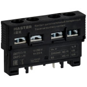 Контакт дополнительный 1НО+1НЗ ДКП32-11 KARAT IEK DMS11D-AE11