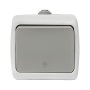 Переключатель проходной 1-кл. ОП Мурманск 10А IP54 сер. EKF EFV10-025-30-54