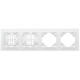 Рамка 4-м Минск горизонтальная бел. Basic EKF ERM-G-304-10