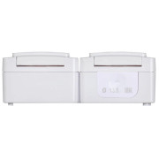 Розетка 2-м ОП Гермес Plus РСб22-3-ГПБб 16А IP54 с заземл. с крышкой бел. IEK ERMP22-K01-16-54-EC