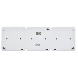 Розетка 3-м ОП Гермес Plus РСб23-3-ГПБб 16А IP54 с заземл. с крышкой бел. IEK ERMP32-K01-16-54-EC