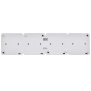 Розетка 4-м ОП Гермес Plus РСб24-3-ГПБб 16А IP54 с заземл. с крышкой бел. IEK ERMP42-K01-16-54-EC