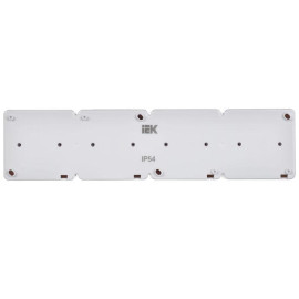 Розетка 4-м ОП Гермес Plus РСб24-3-ГПБб 16А IP54 с заземл. с крышкой бел. IEK ERMP42-K01-16-54-EC