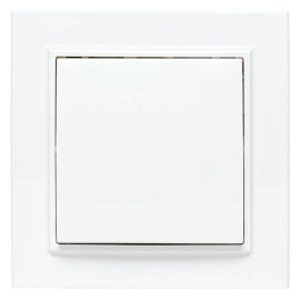 Выключатель 1-кл. СП Минск 10А IP20 бел. Basic EKF ERV10-021-10