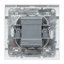 Выключатель 3-кл. СП Минск 10А IP20 бел. Basic EKF ERV10-024-10