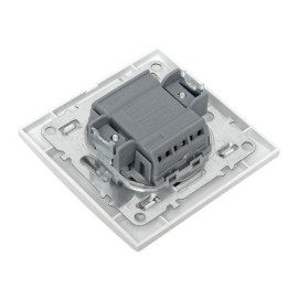 Выключатель 3-кл. СП Минск 10А IP20 бел. Basic EKF ERV10-024-10