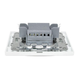 Выключатель 1-кл. СП Минск 10А IP20 с индикатором бел. Basic EKF ERV10-121-10