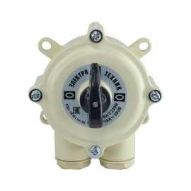 Выключатель пакетный ПВ2-16А М1 в пл. корп. IP56 Электротехник ET001802