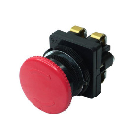 Выключатель кнопочный КЕ-141 У2 исп.2 1НО+1НЗ гриб с фиксацией 10А IP54 660В красн. Электротехник ET502409