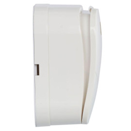 Выключатель 1-кл. ОП GLORY 10А ВС20-1-1-ХБ с индикацией бел. IEK EVH11-K01-10