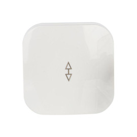 Переключатель проходной 1-кл. ОП GLORY 10А ВСп10-1-0-ХБ бел. IEK EVH12-K01-10